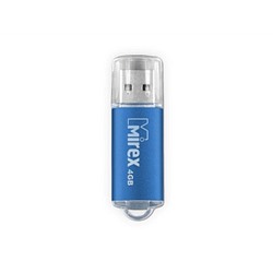 USB флэш-накопитель  4 ГБ  Mirex UNIT AQUA 4GB (ecopack)