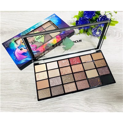 Тени для век 8ЕО EYESHADOW, 24 цвета