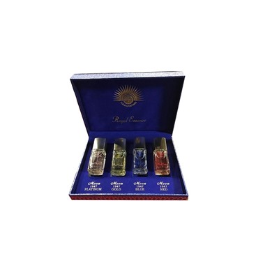 Подарочный набор Noran Perfumes Moon 1947 Gold 15мл.Red 15мл.Blue 15мл.Platinum 15мл
