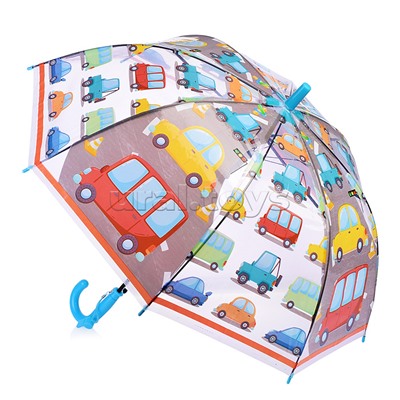 Зонт детский "Автотранспорт" 50 см