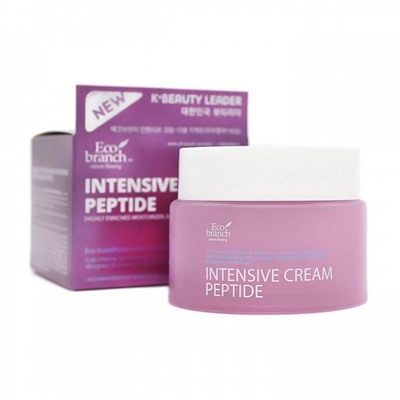 Eco Branch Интенсивный увлажняющий крем для лица с пептидами  Intensive Cream Peptide K-Beauty Leader