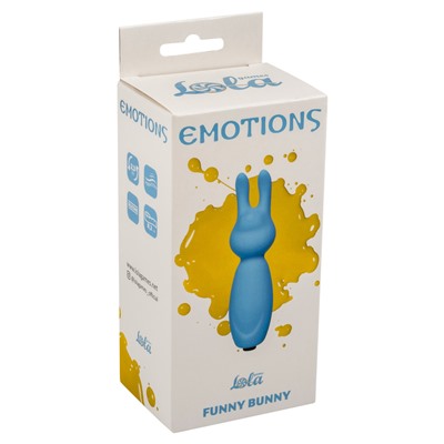 Мини вибратор Emotions Funny Bunny Blue 4007-01Lola