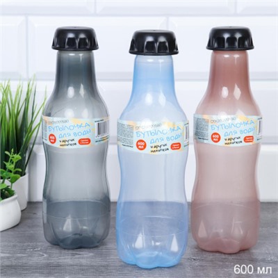 Бутылка для воды 600 мл T3 WOWBOTTLES/ КК0485 /уп12/