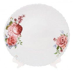 Тарелка обеденная "Розы" 24 см арт.MFK08321