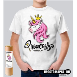 Детская футболка Princess Unicorn