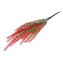TCV001-01 Искусственные цветы Лаванда, 37х5см, цвет красный