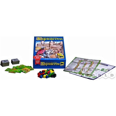 Игра HOBBYWORLD "Каркассон" настольная игра (915138) возраст 8+