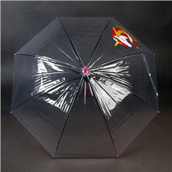 Зонт детский «Верю в чудеса!»‎ прозрачный, d=90см