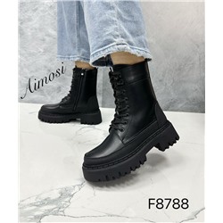 Женские ботинки F8788 черные
