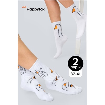 Женские носки 2 пары Happy Fox