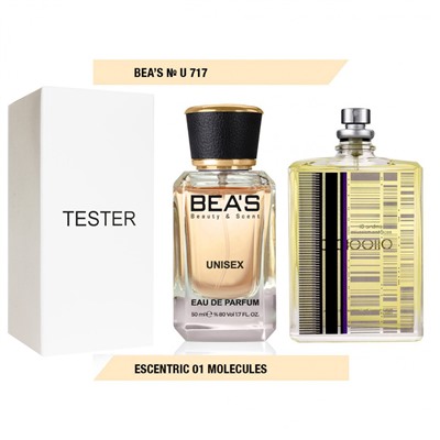 Тестер Beas Эксцен. 01 Молек. 50 ml unisex арт. U 717 (без коробки)