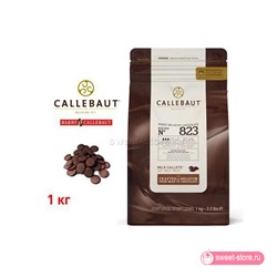 Шоколад молочный Barry Callebaut 823 (33,6%) / упаковка 1 кг