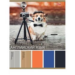 TM Profit Тетрадь КЛЕТКА 36л. АНГЛИЙСКИЙ ЯЗЫК «PANTONE» (36-9309) эконом, б/о