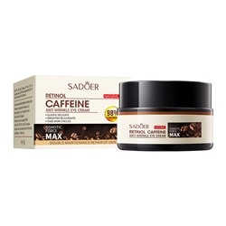 Крем для век против морщин с ретинолом и кофеином SADOER Retinol Caffeine Anti Wrinkle Eye Cream, 20 гр