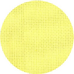 Канва для вышивания средняя №563 (464) (10смх55кл) (100%Хл) шир.150 см цв.желтый уп.5м