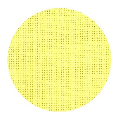 Канва для вышивания мелкая №851 (956) (10смх60кл) (100%Хл) шир.150 см цв.116 желтый уп.5м