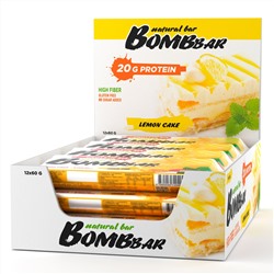 Протеиновый батончик Bombbar - Лимонный торт (12 шт.)