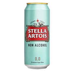 Пиво безалкогольное Stella Artois светлое пастеризованное 0,45л ж/б.  шт