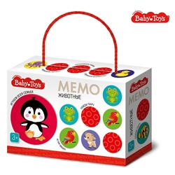 Игра настольная "МЕМО. Животные" (04051, "Baby Toys")