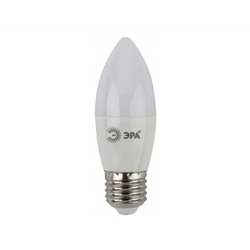 Лампа светодиодная "ЭРА" LED B35-9W-827-E27 ECO свеча, 9Вт (теплый свет)