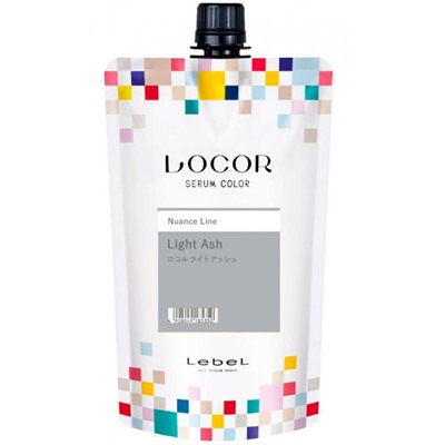 Lebel locor serum color краситель-уход оттеночный светло-пепельный 300гр