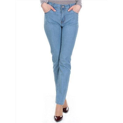 D971 BLUE Джинсы женские DENIM (75% хлопок, 22% полиэстер 3% спандекс)