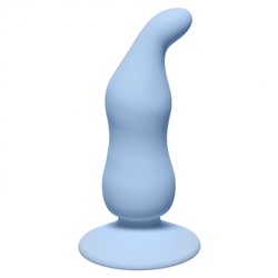 Анальная пробка Waved Anal Plug Blue 4104-02Lola