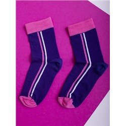 TL216 Носки детские, фиолетовый/розовый