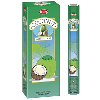 HEM Благовония шестигранник упаковка 6шт: Coconut