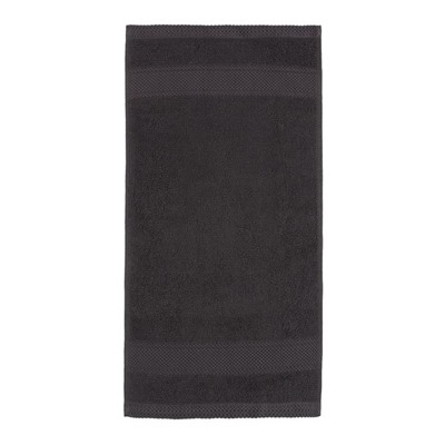 Полотенце махровое LoveLife "Twined" 30х60 см, цвет серый, 100% хлопок, 420 гр/м2