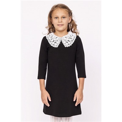 CWJG 63211-22 Платье для девочки,черный