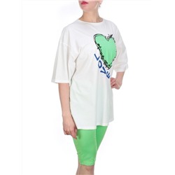 KD-866 GREEN Костюм-двойка женский 7986 TREND