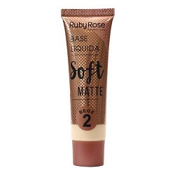 RUBY ROSE Тональная основа матирующая Soft Matte, НВ-8050. № 2