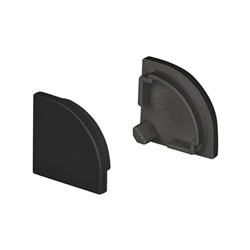 Заглушка SL-KANT-H16 ROUND BLACK глухая (Arlight, Пластик)