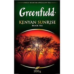 Чай Greenfield Kenyan Sunrise черный листовой, 200г 0795-12