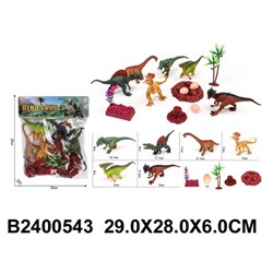 Набор динозавров 6шт. в пакете (2400543)