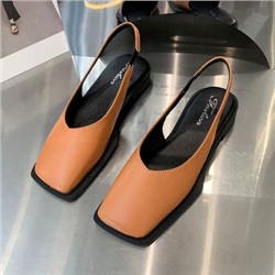 Туфли женские , арт ОБ276, цвет: оранжевый ОЦ