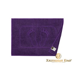 полотенце-коврик для ног 50х70 см фиолет