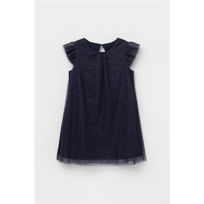 Платье  для девочки  К 5838/фиолетово-синий