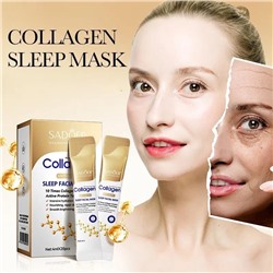 Коллагеновая увлажняющая ночная маска против морщин Sadoer Collagen Sleep Mask 4гр (упаковка 20шт)