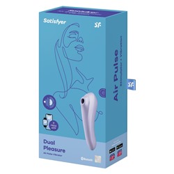 Вакуумный массажер Satisfyer Dual Pleasure Mauve 003108SA