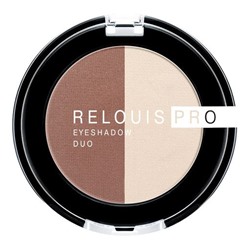 Тени для век Relouis Pro Eyeshadow Duo №103 кофейно-бежевые