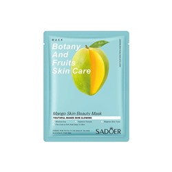 SADOER Увлажняющая маска для лица Mango Skin Beauty Mask