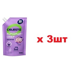 Celesta Кондиционер для белья 1л Нежность лотоса 3шт