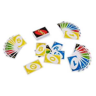 Настольная игра Mattel UNO карточная, классическая W2087/BGY49/W2085