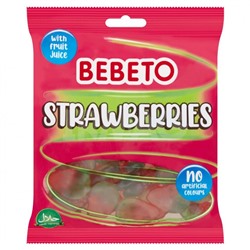 Мармелад Bebeto Strawberries со вкусом клубники 150гр