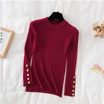 Пуловер женский, арт КЖ433, цвет: карамельный