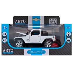 Модель 1:32 Jeep Wrangler, белый 1251520JB Автопанорама в Самаре