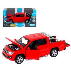 Модель 1:30 Volkswagen Amarok, красный 1251299JB Автопанорама в Самаре