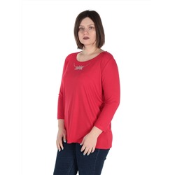 [009-010-476] Блуза «Беллароза» Красный